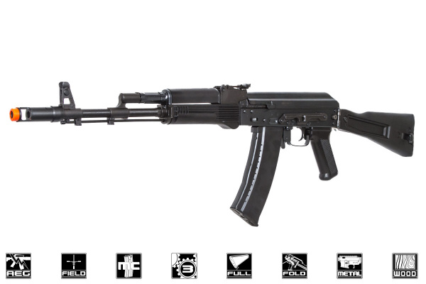 E&L Airsoft Gen 2 AK74MN A106 AEG Airsoft Rifle ( Black )