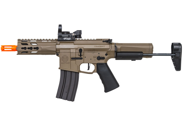 Krytac Trident MK2 PDW Keymod M4 Carbine AEG Airsoft Rifle ( Flat Dark Earth )