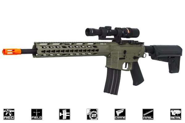 Krytac Trident MK2 SPR Keymod M4 AEG Airsoft Rifle ( Foliage Green )