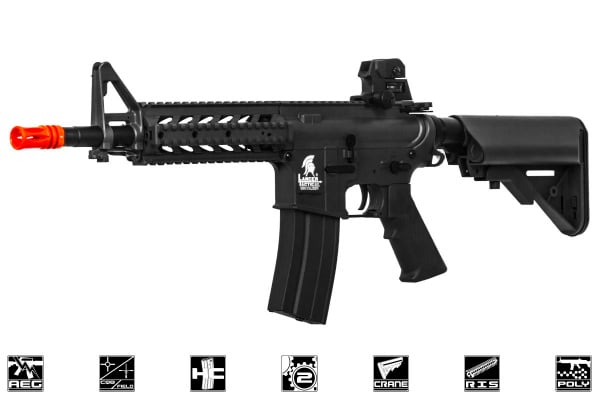 Lancer Tactical LT23B M4 MK18 MOD0 Carbine AEG Airsoft Rifle ( Black )