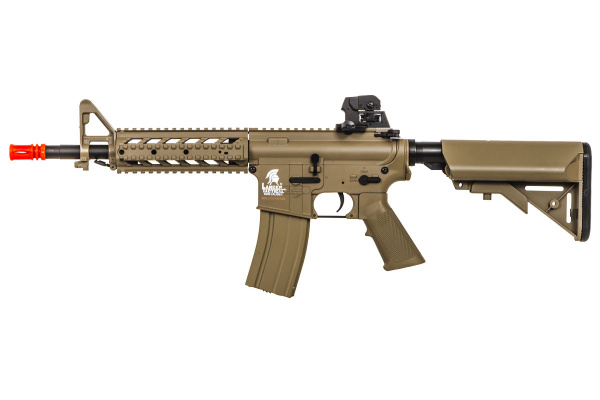 Lancer Tactical LT23T M4 MK18 MOD0 Carbine AEG Airsoft Rifle ( Flat Dark Earth )