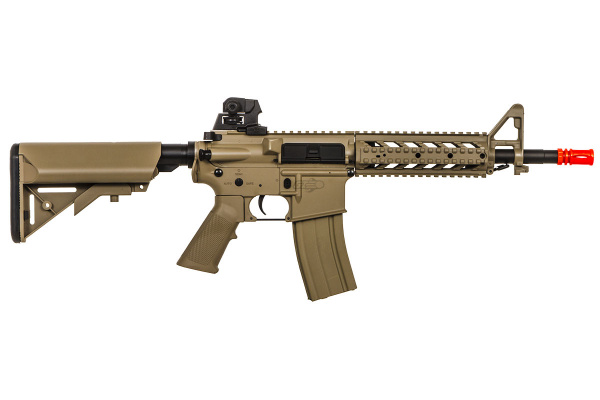 Lancer Tactical LT23T M4 MK18 MOD0 Carbine AEG Airsoft Rifle ( Flat Dark Earth )