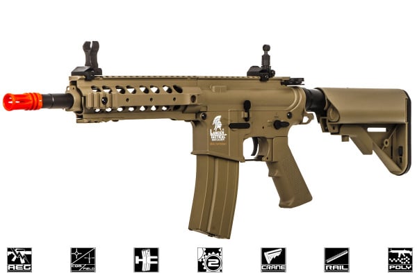 Lancer Tactical LT24T M4 URX 3.1 Carbine AEG Airsoft Rifle ( Flat Dark Earth )