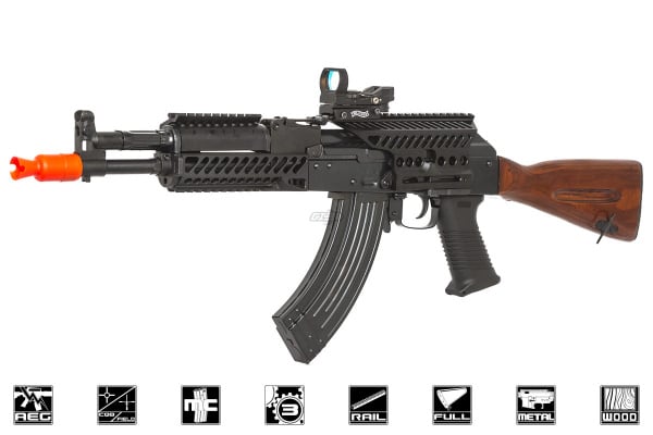 Spartan Delta AK-74N TAC MOD A Carbine AEG Airsoft Rifle ( Wood )