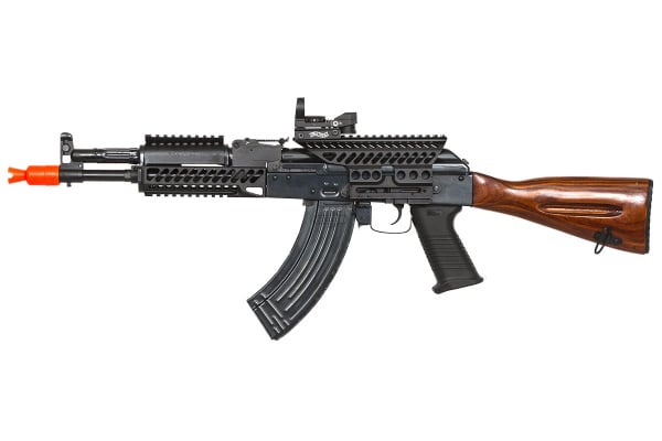 Spartan Delta AK-74N TAC MOD A Carbine AEG Airsoft Rifle ( Wood )