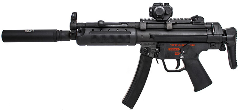 VFC/Umarex H&K MP5A5 Full Metal Airsoft AEG Rifle - Black –
