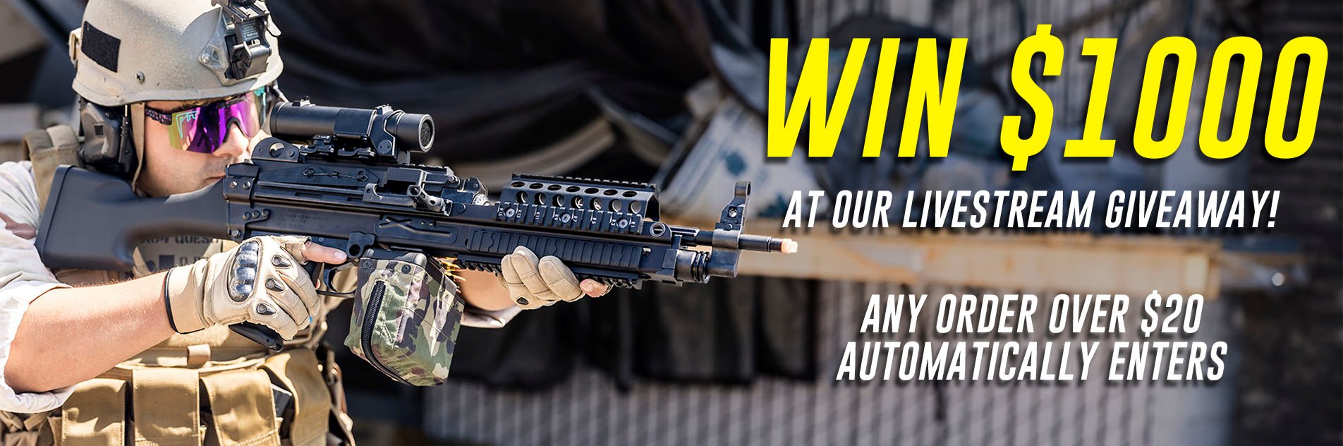 Airsoft Guns Giveaway