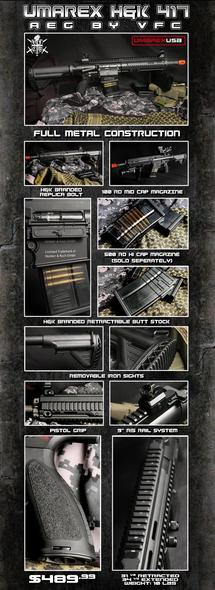 Umarex H&K417 (by VFC)