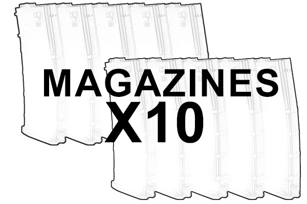 140 Round High Speed Mid-Cap Magazine 10 Pack
