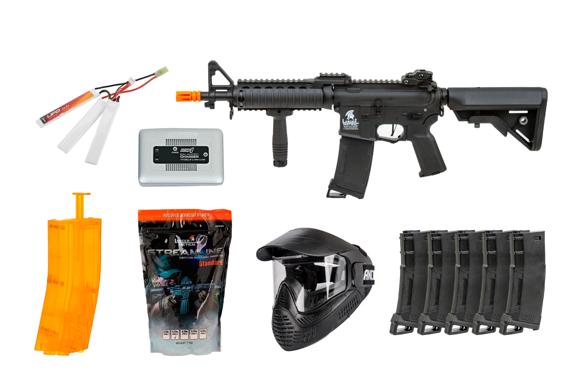 Loadout Drop Package 5 ft. Lancer Tactical Gen3 LT02C AEG Airsoft