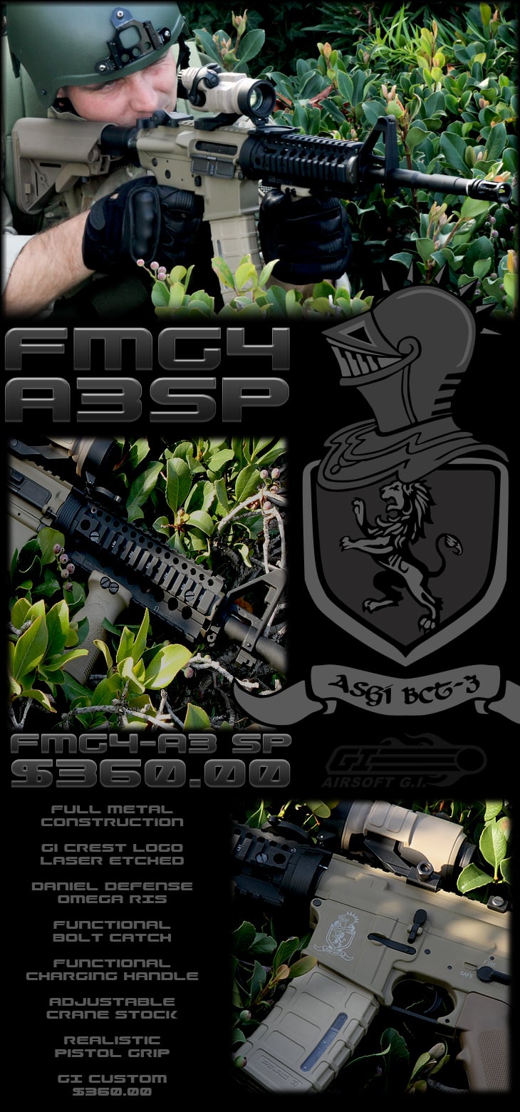 Airsoft GI Full Metal FMG4-A3