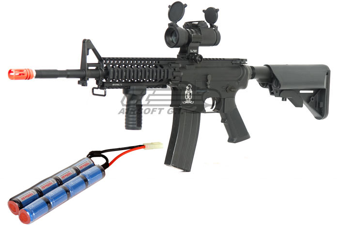 Airsoft GI FMG4A3 Next Gen. Carbine Airsoft Gun / Tenergy 9.6v 1600mAh