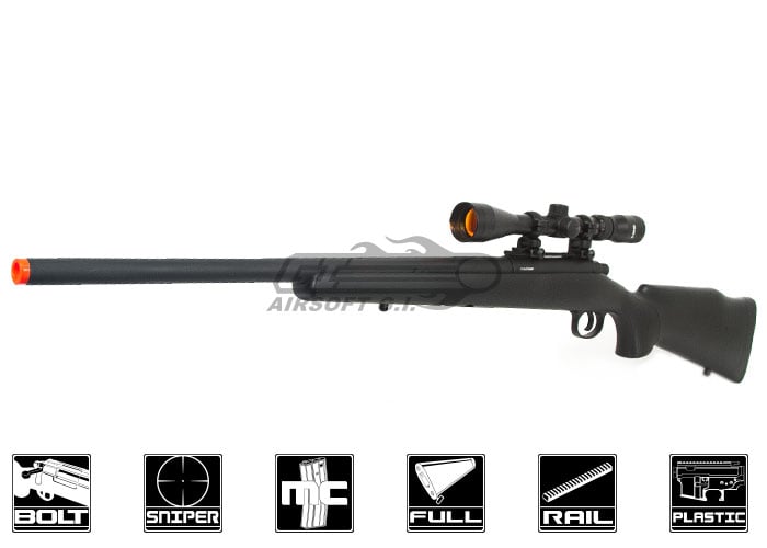 Airsoft rifle ASG URBAN SNIPER SET, 6 mm BB 