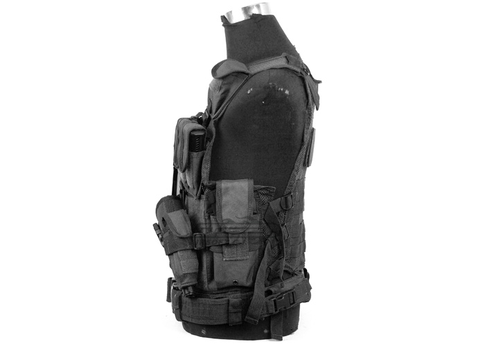 🔫Rothco Black Military Quick Draw Tactical Gun Holster Vest