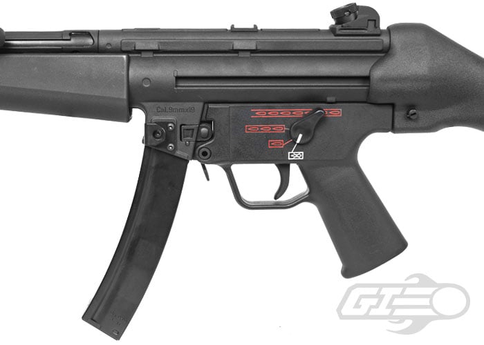 Umarex Licensed H&K Full Metal MP5A4 3-Round Burst Airsoft AEG Rifle