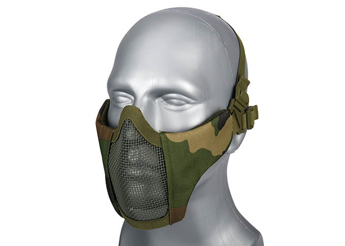 STALKER Mask Face Protection Black Mesh Mask Half Face Mesh Mask