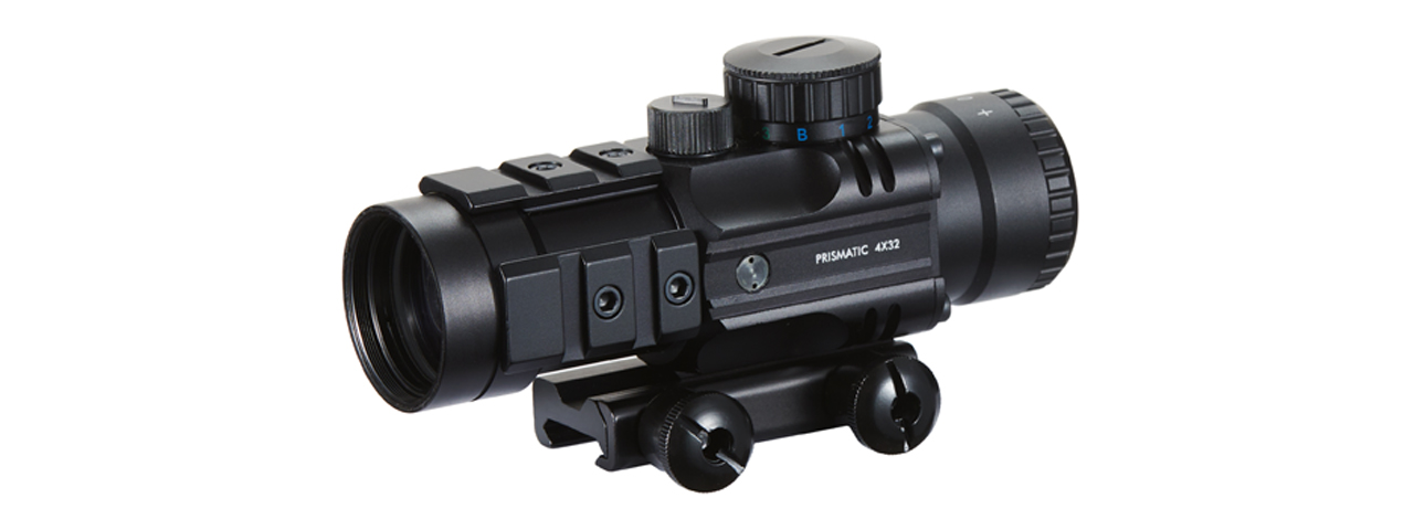 thumbnail image 2 of TACFUN Tactical 4x32 Compact Rifle Scope – With Mil-Dot Reticle & Picatinny Rings 2 of 3