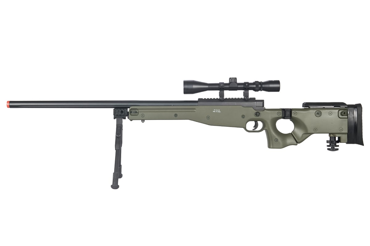 WELL MB08BA L96 AWP Bolt Action Airsoft Rifle w/ Folding Stock