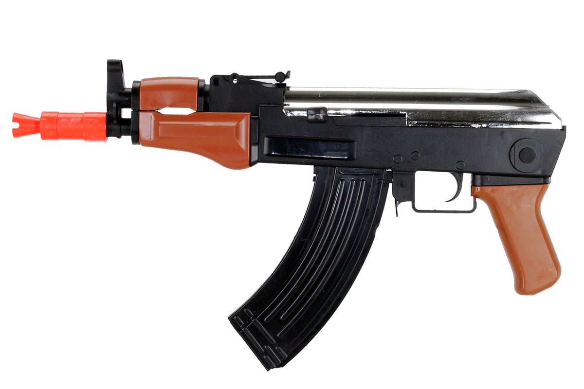 UKARMS AK-47 SPRING AIRSOFT RIFLE GUN w/ LASER SIGHT 6mm BB BBs