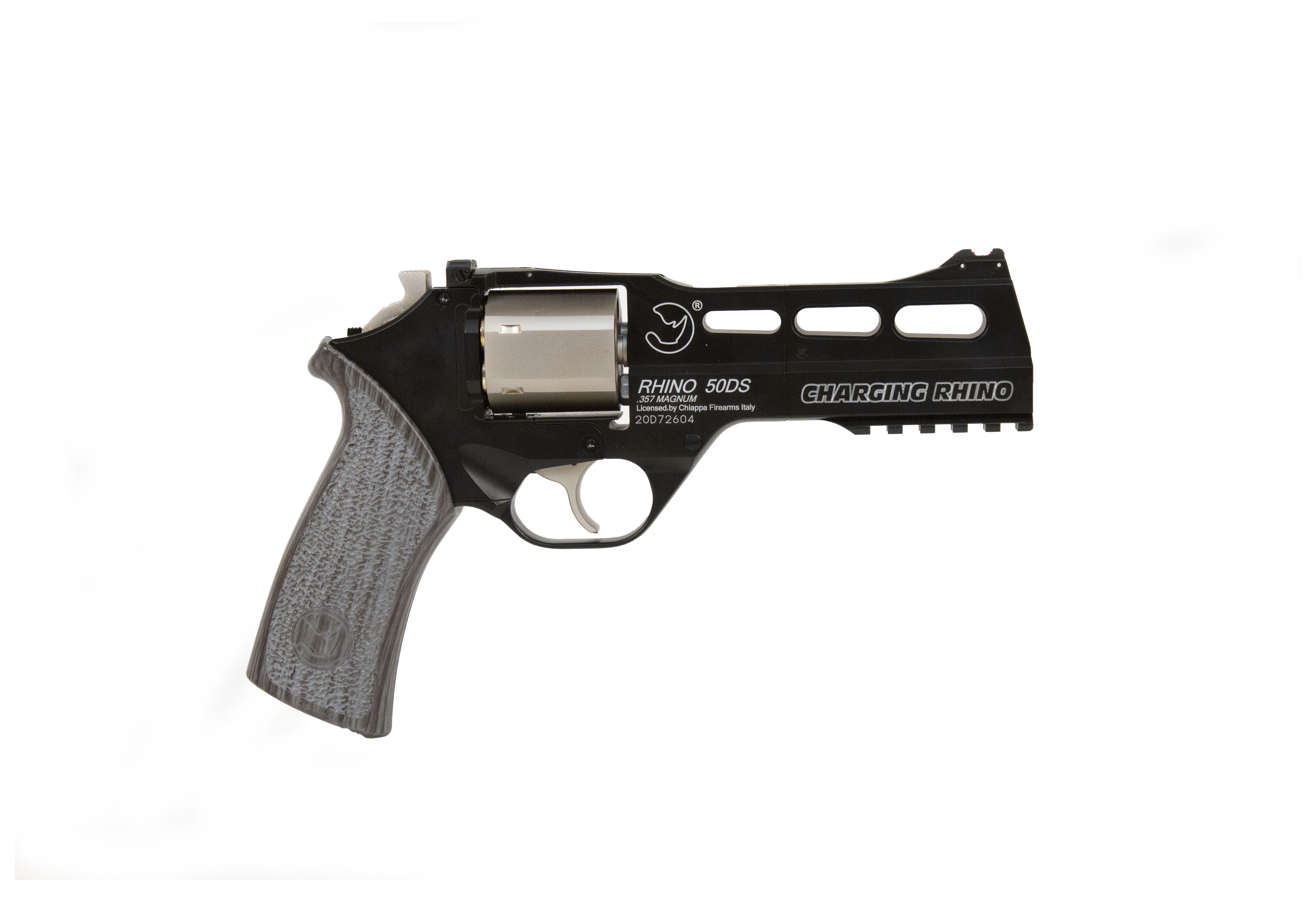BO Manufacture Chiappa Rhino Revolver 50DS .357 Magnum Airsoft Pistol (  Black )