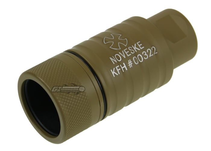 Madbull Noveske KFH Adjustable Amplifier Flash Hider CCW ( Tan )