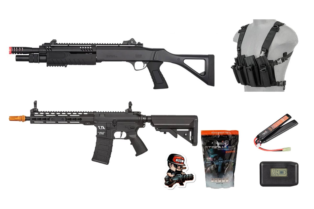 MAYO GANG CRAZY AIRSOFT GUNS COMBO PACKAGE 3