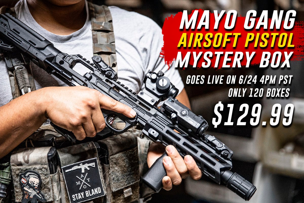MAYO GANG AIRSOFT PISTOL MYSTERY BOX ( 120 Available )
