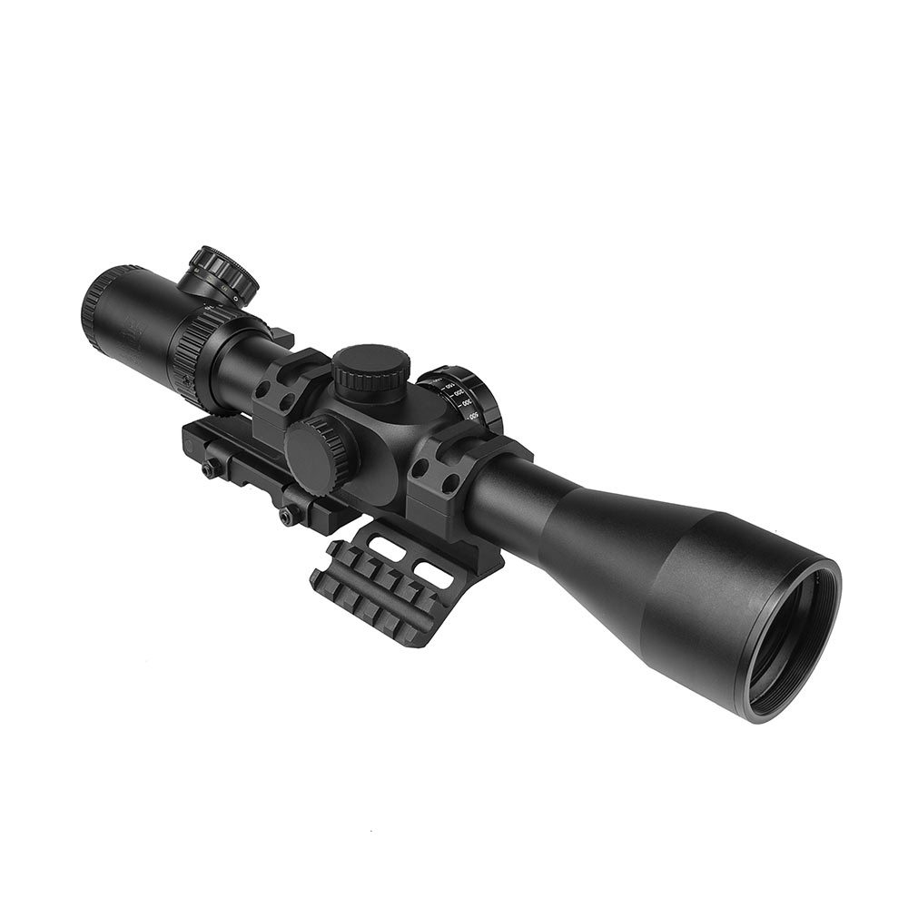 NcSTAR 416X44MM Shooter Series Scope & SPR Mount Combo ( Black )