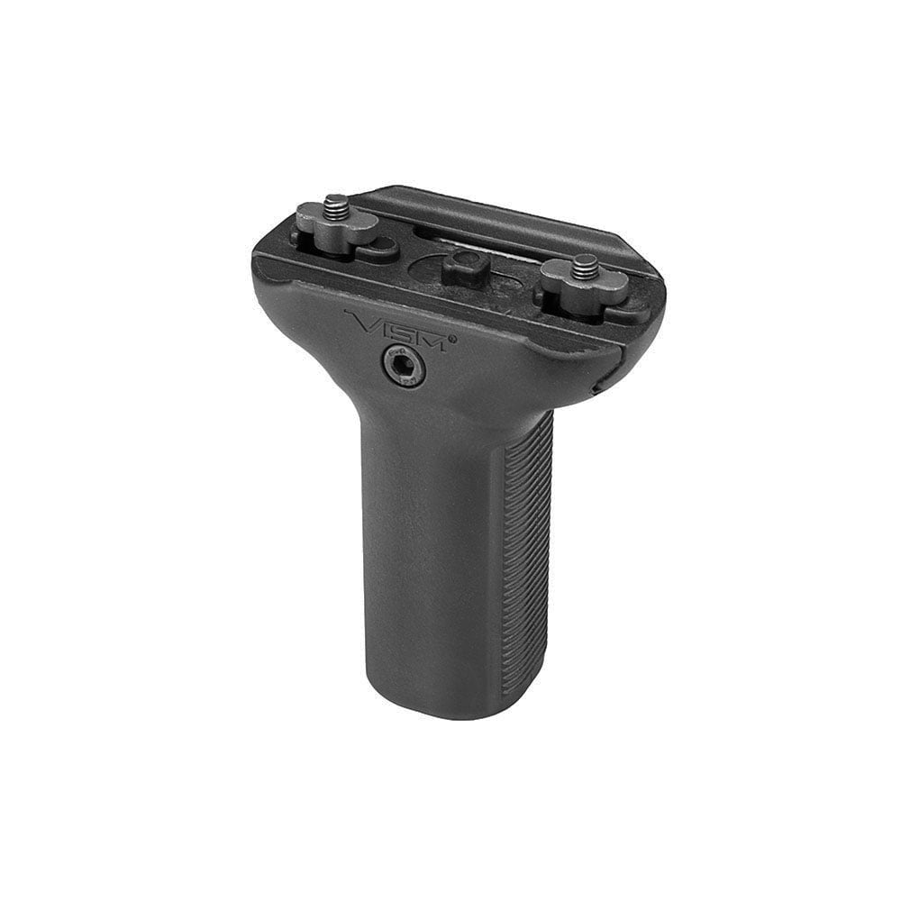 VISM KPM Bipod Con Gamba Dentellata - Adattatori KeyMod/MLOK E Attacco Picatinny