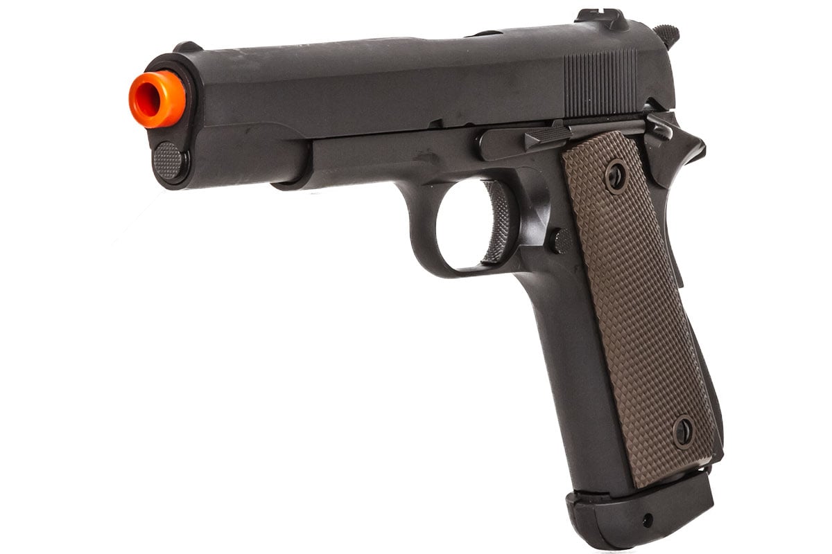 340 FPS Lancer Tactical M1911 Airsoft Co2 Gas Blowback Pistol Hand Gun 6mm BB for sale online 