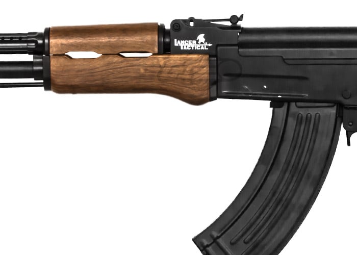 Kalashnikov Electric Ak47 Ris Metal Body Airsoft Gun W Scope Mount