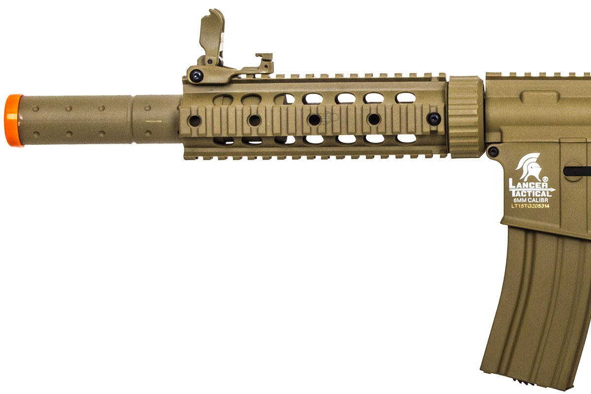 Airsoft submachine gun Lancer Tactical LT-15 M4 Gen2 SD Combo AEG