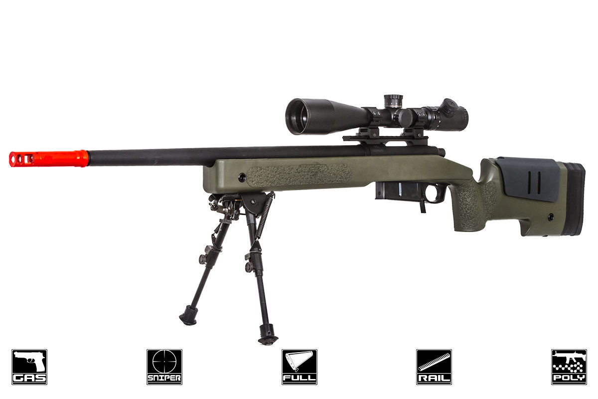ASG McMillian M40A5 Gas Bolt Action Sniper Airsoft Rifle by VFC