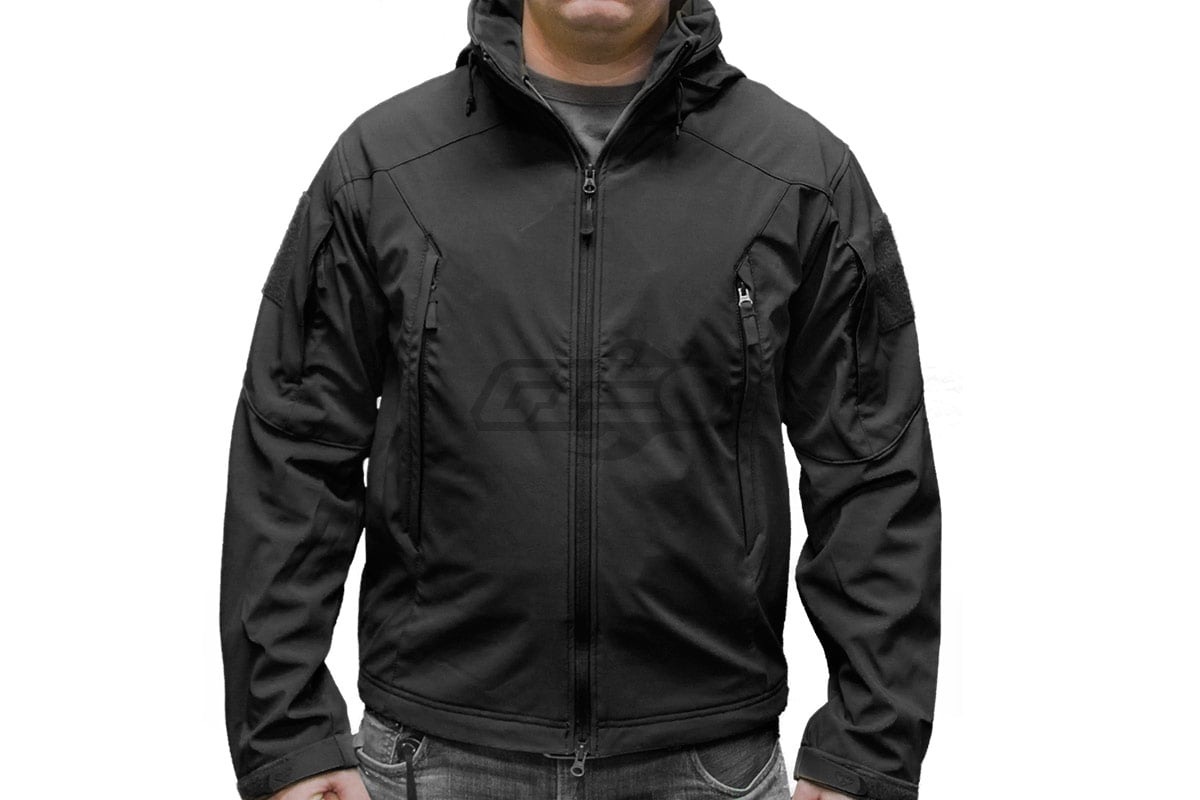 Condor Outdoor Element Softshell Jacket ( Black / Option )