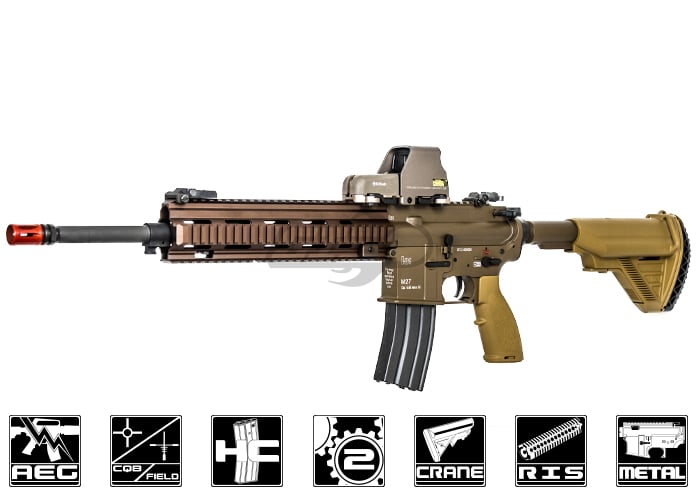 Elite Force H&K 416-A5 CQB AEG Airsoft Rifle by VFC ( Tan )