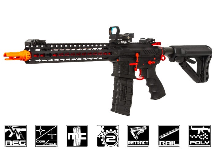 G G Combat Machine Cm16 Srxl Keymod M4 Carbine Aeg Airsoft Rifle