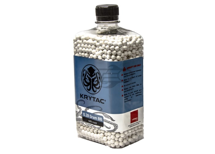 Krytac .28g 4000 ct. BBs ( White )