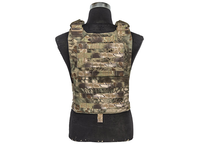 KRYDEX LBT-6094A Plate Carrier Tactical Vest With Mag Pouches – MC Camo, One Size