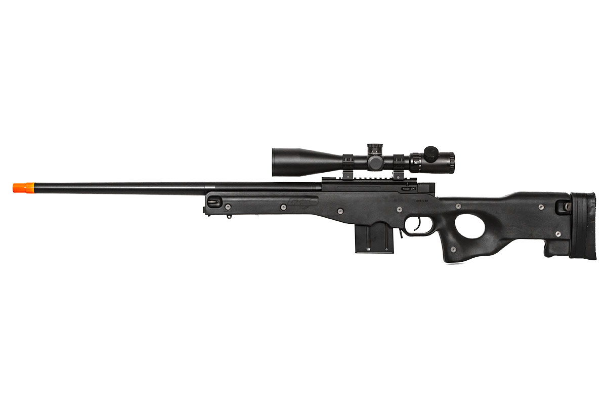 GSG Airsoft 4410 Sniper Set Spring Powered 1.7 J black