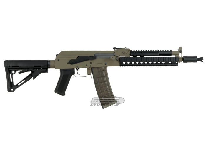 Lancer Tactical Proline ETU MK18 Full Metal Airsoft AEG Rifle Field Ready  Combo (Black)