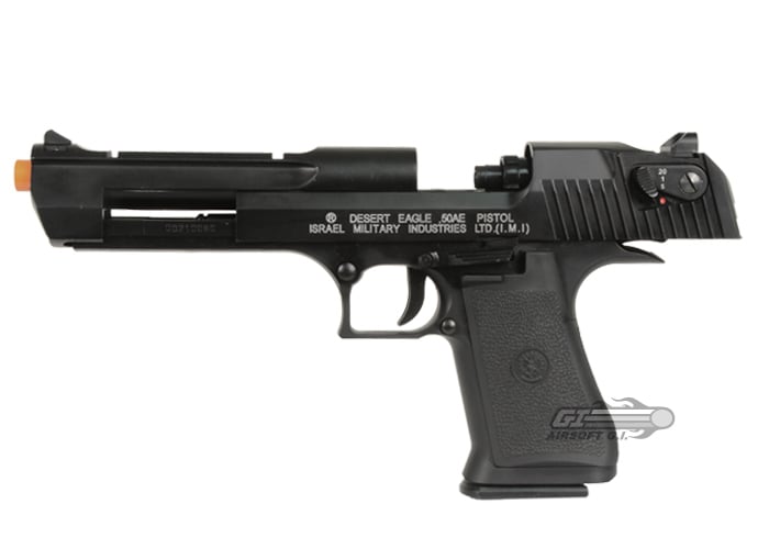 DESERT EAGLE FULL AUTO LICENSED CO2 GAS BLOWBACK METAL AIRSOFT PISTOL HAND  GUN