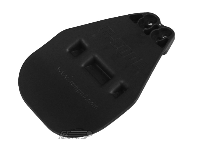 G-Code Non-RTI .75 Pattern Large Paddle Belt Mounted ( Black )
