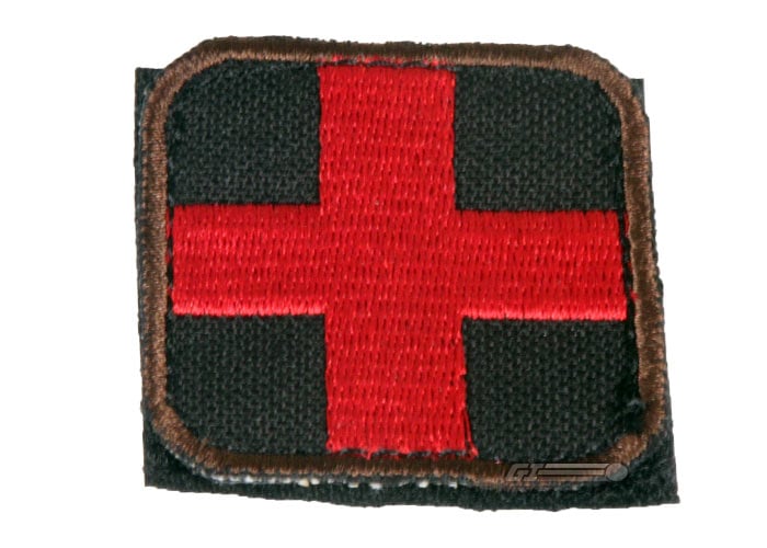 Matrix Reflective Medic Patch w/ Nylon Bordering (Color: Red / White) - US  Airsoft, Inc.