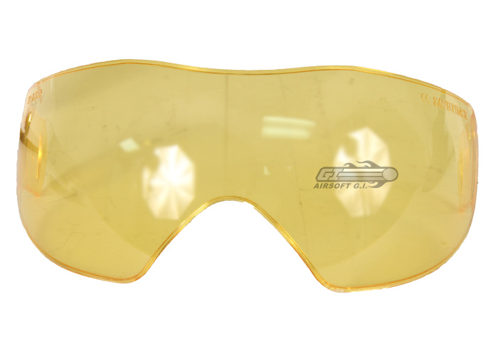 Save Phace Yellow Single Pane Replacement Lens for Tactical Mask