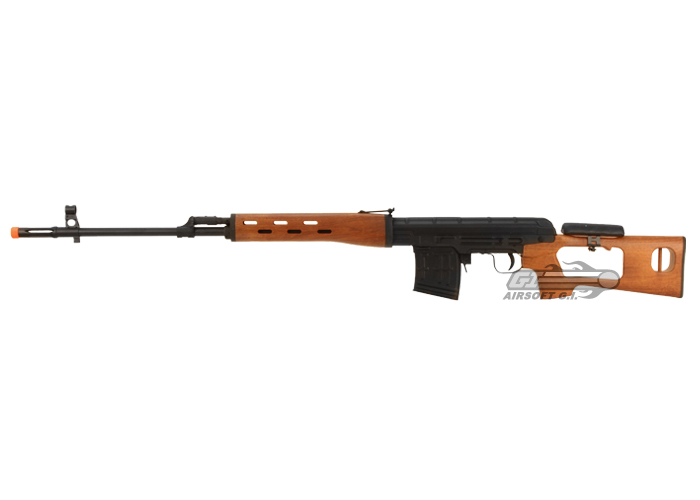 A&K Dragunov SVDW Spring Sniper Airsoft Rifle ( Imitation Wood )