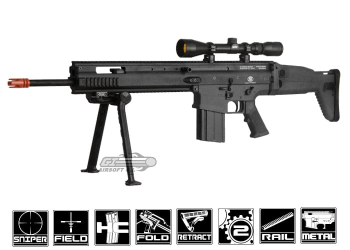 We Europe Mcr H Scar H Gas Blowback Rifle