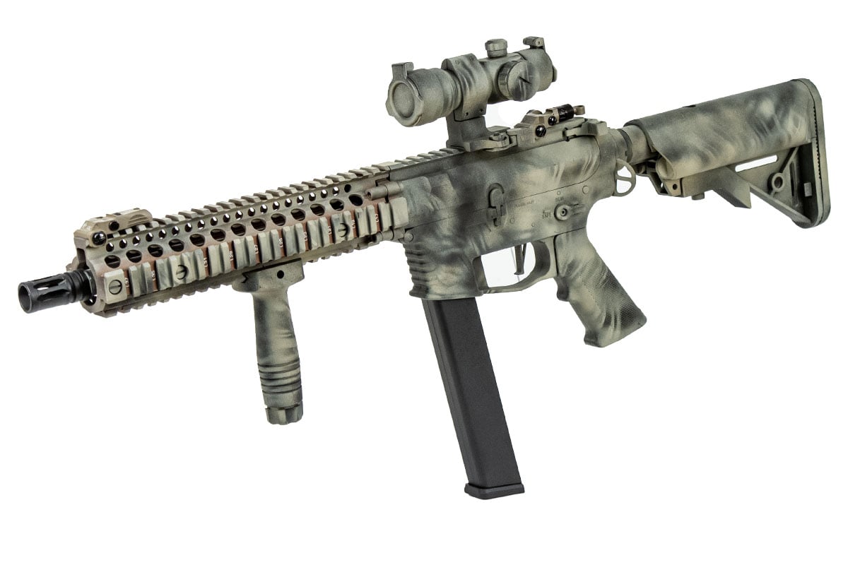 Airsoft GI Custom MK18 9mm PCC AEG Rifle