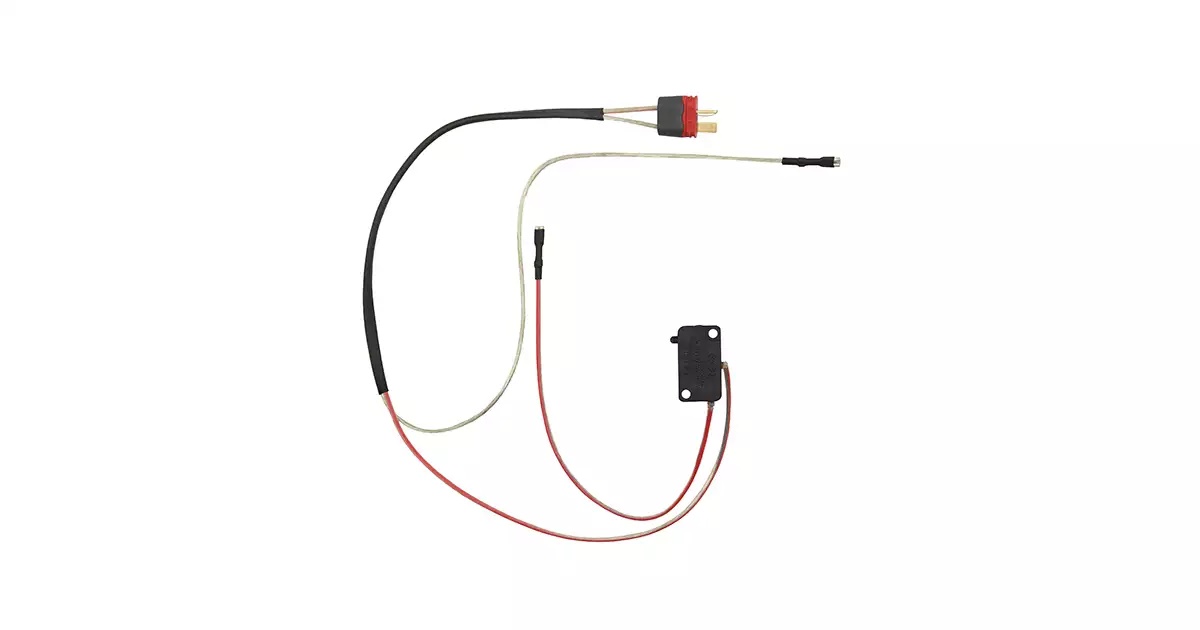 V2 Low Resistance 15AWG Silver Wiring & Microswitch Assembly (Rear