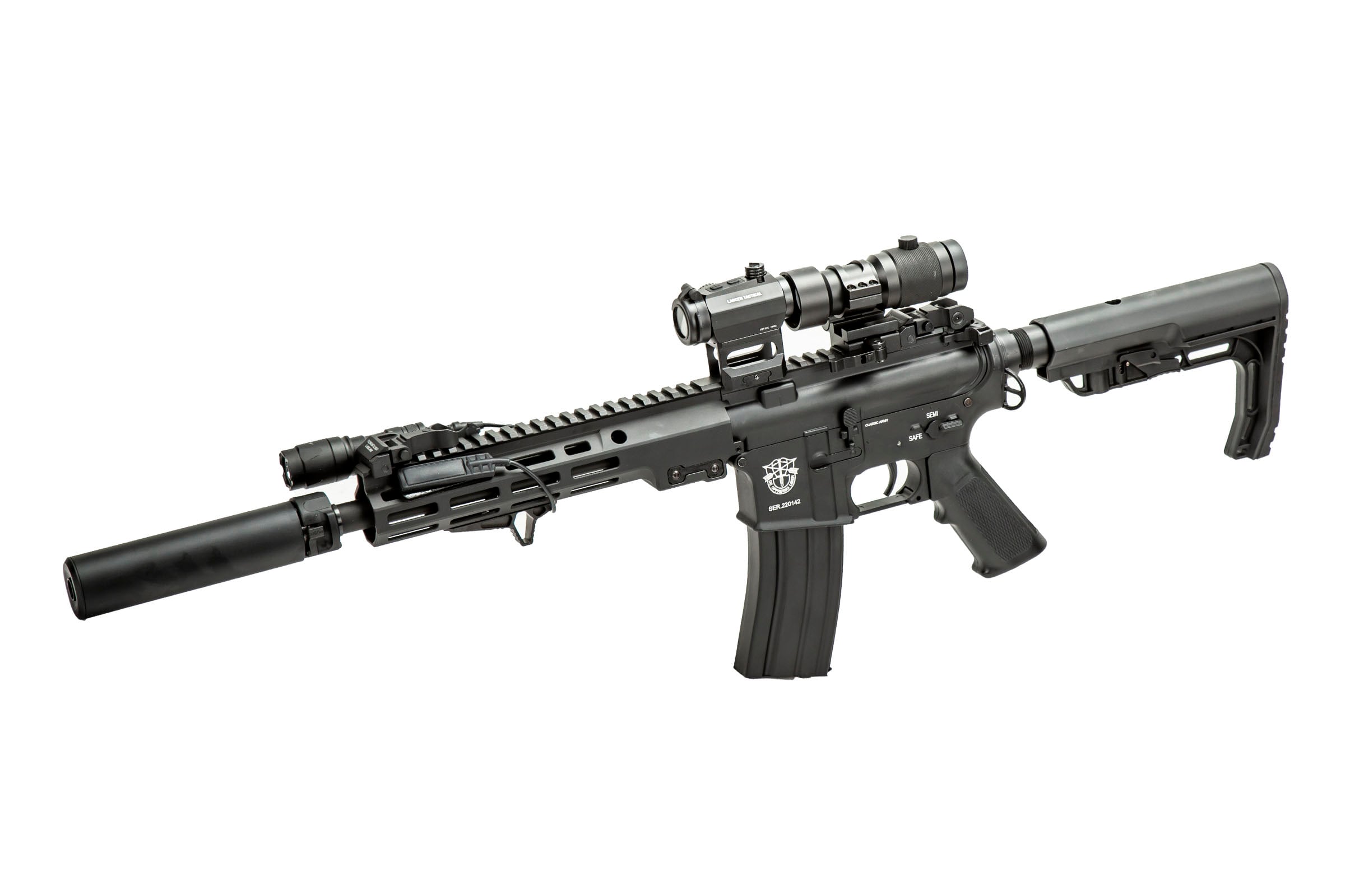 Classic Army MK16 9.5" Full Metal M4 ECS AEG Airsoft Gun Field Ready