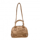 VISM Small Dome Crossbody Bag (Brown)